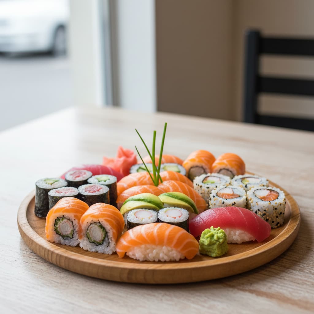 Vegyes prémium sushi tál
